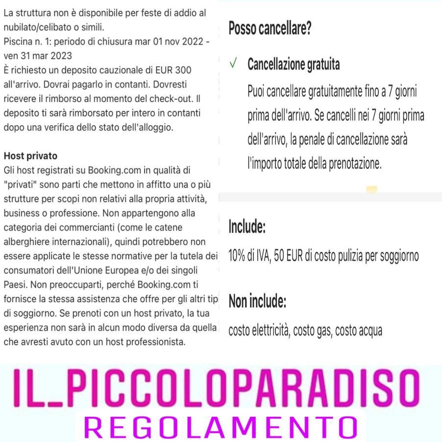 Il Piccolo Paradiso Серавеца Екстериор снимка